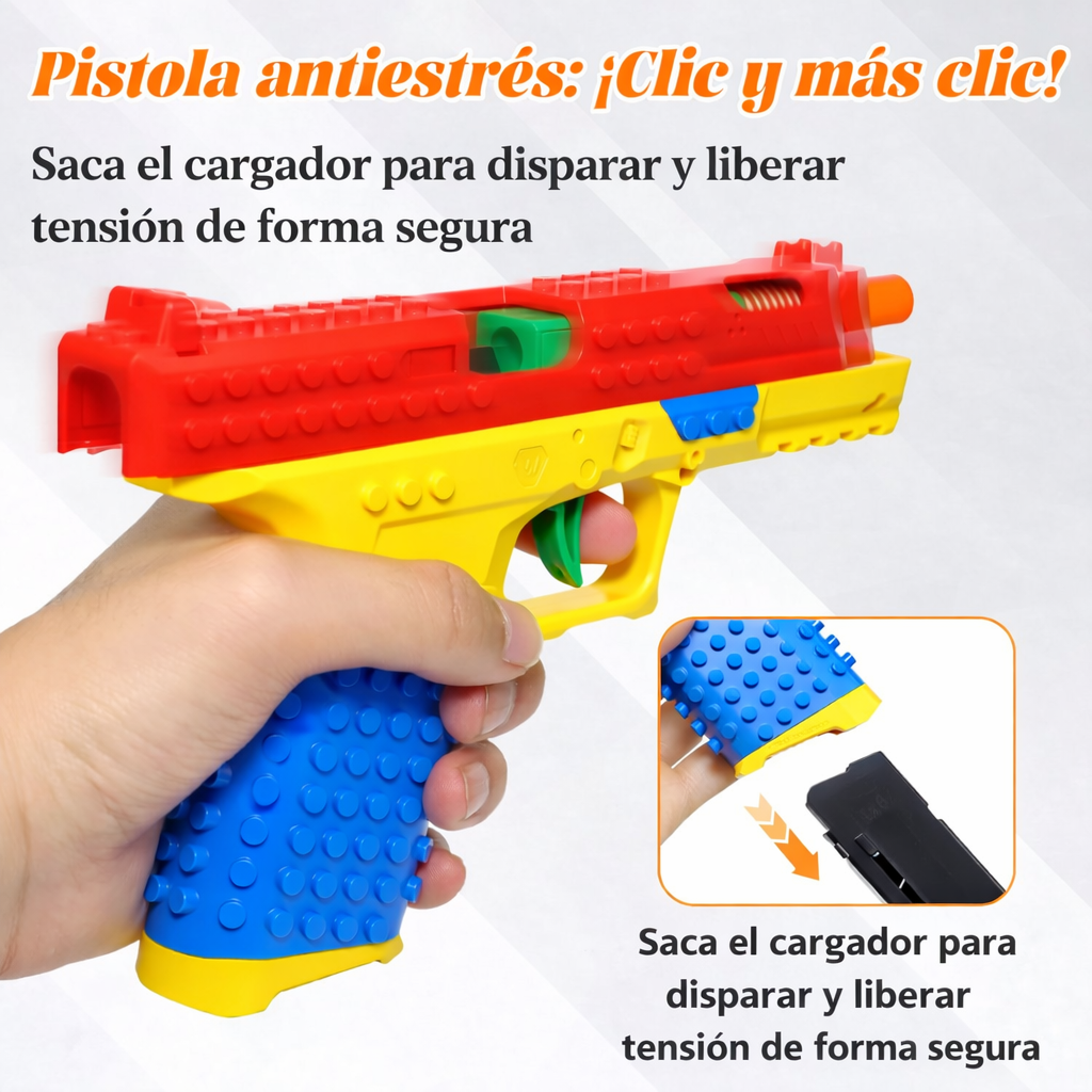 Construye, apunta y juega