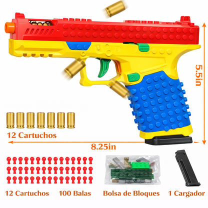 Construye, apunta y juega