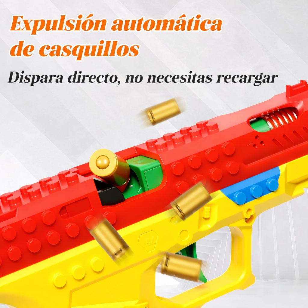 Construye, apunta y juega